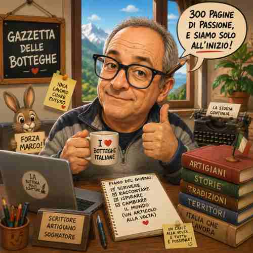 Podcast – 300 pagine. Un viaggio che appartiene a tutti. Benvenuti alla Gazzetta delle Botteghe. Oggi non vogliamo semplicemente raccontarvi un numero.