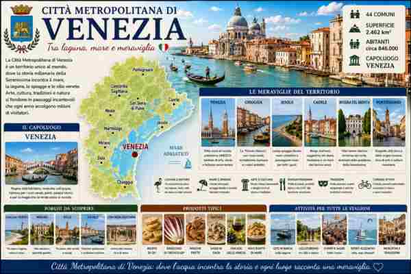 Città Metropolitana di Venezia Città Metropolitana di Venezia – La magia sull'acqua.