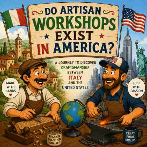 Do Artisan Workshops Exist in America? A journey into craftsmanship across Italy and the United States.