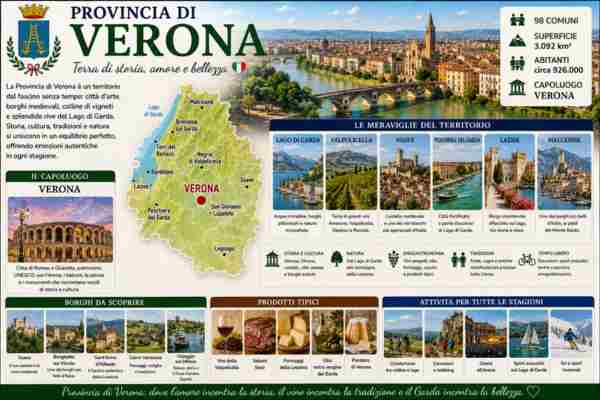 Provincia di Verona Provincia di Verona – Tra storia, amore e paesaggi senza tempo.