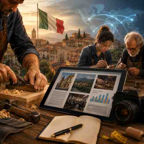 Italia delle Botteghe – Le Notizie L'informazione che mette al centro gli artigiani italiani.