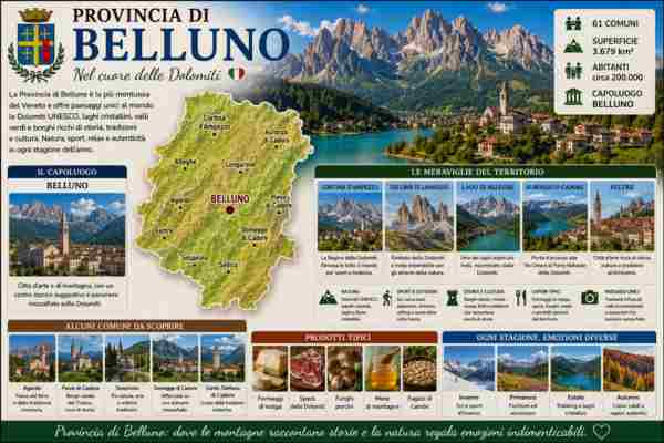 Provincia di Belluno Provincia di Belluno – Nel cuore delle Dolomiti.
